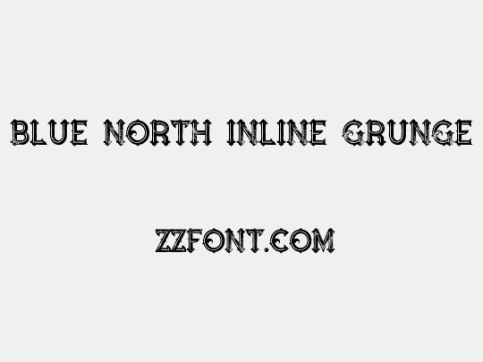 Blue North Inline Grunge