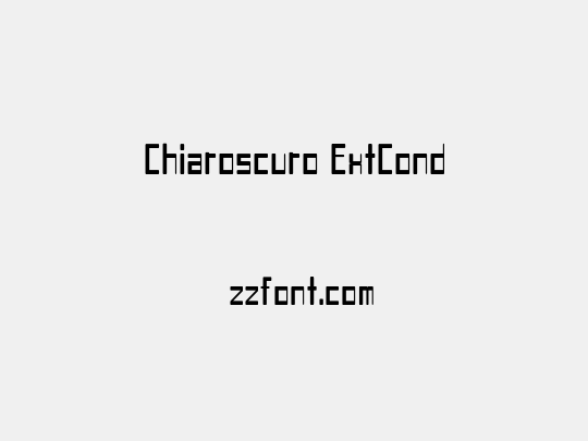 Chiaroscuro ExtCond