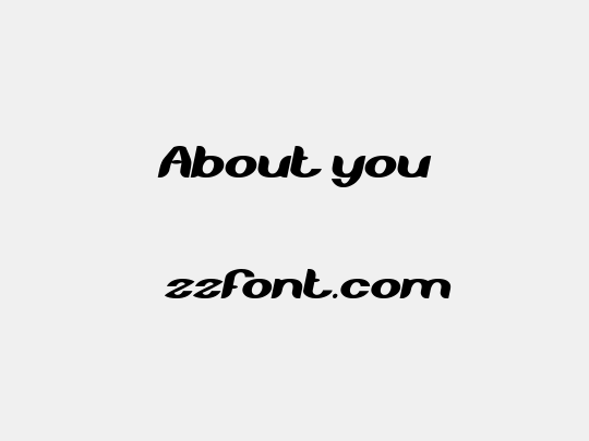 About you