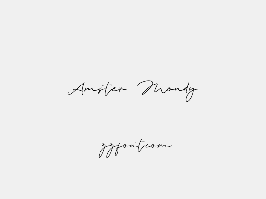 Amster Mondy