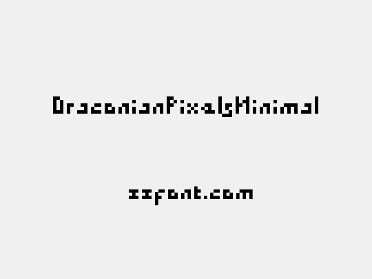 DraconianPixelsMinimal