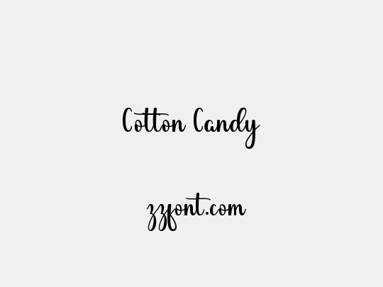 Cotton Candy