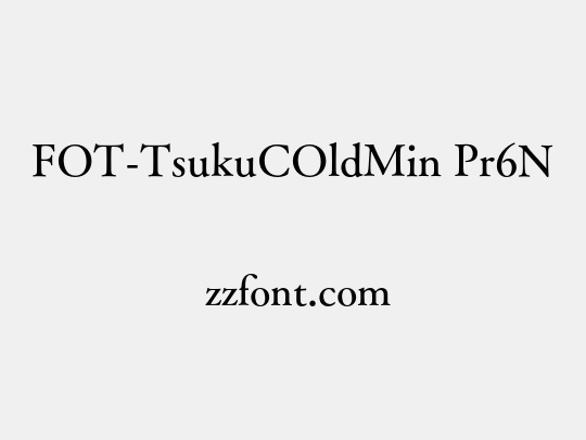 FOT-TsukuCOldMin Pr6N