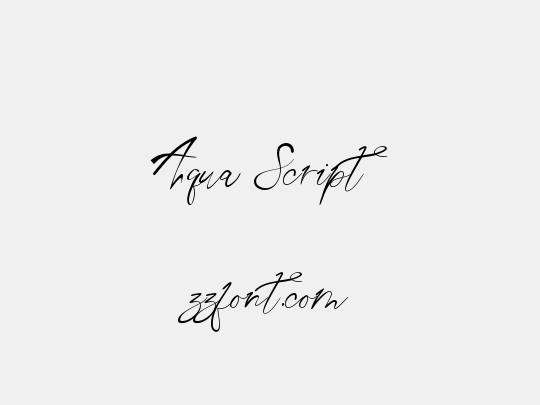 Aqua Script