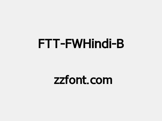 FTT-FWHindi-B