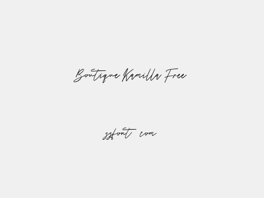 Boutique Kamilla Free