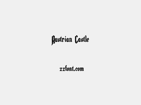 Austrian Castle
