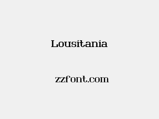Lousitania