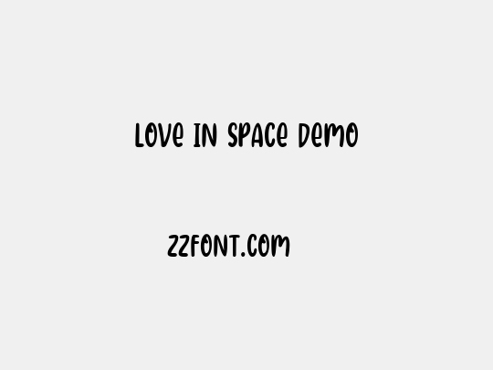 Love in space Demo