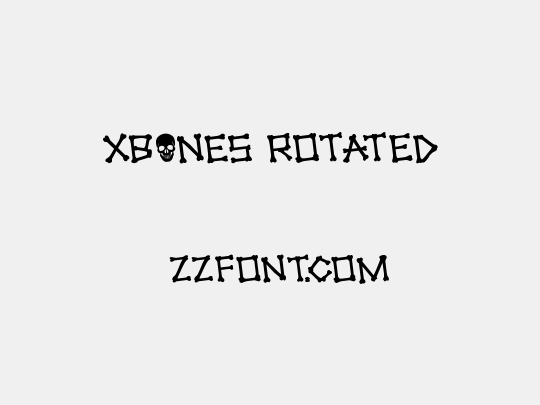 xBONES Rotated