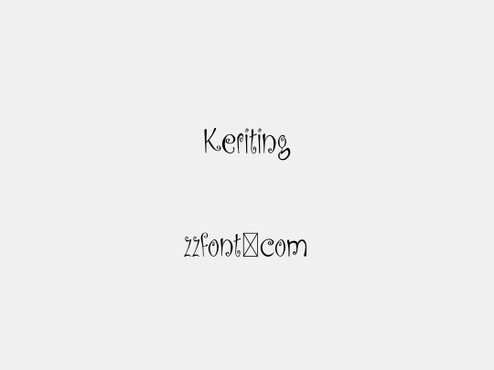 Keriting