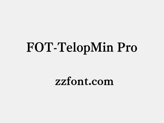 FOT-TelopMin Pro