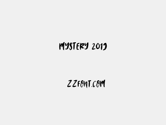 MYSTERY 2019