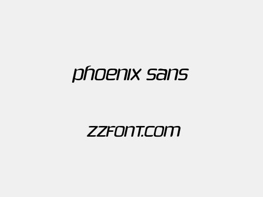 Phoenix Sans