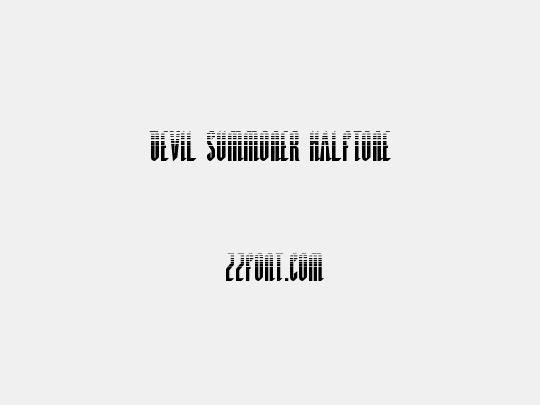 Devil Summoner Halftone