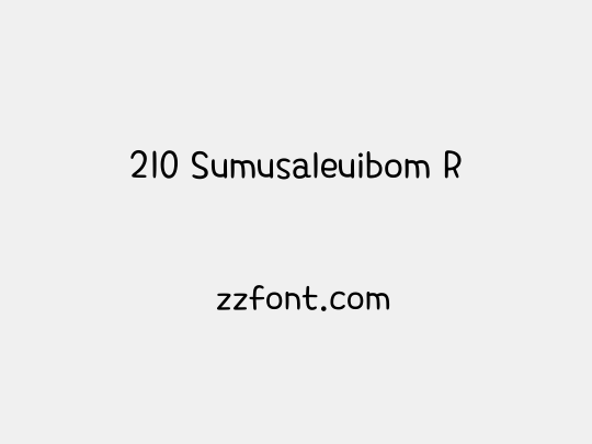 210 Sumusaleuibom R
