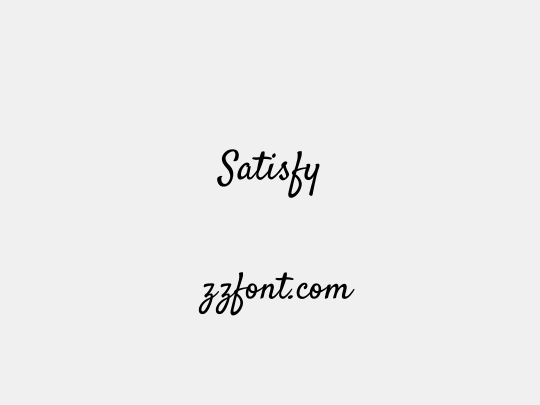 Satisfy