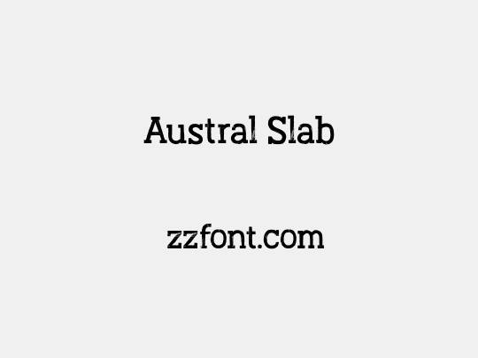 Austral Slab