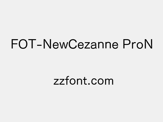 FOT-NewCezanne ProN
