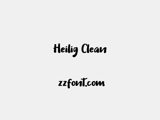 Heilig Clean