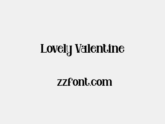 Lovely Valentine