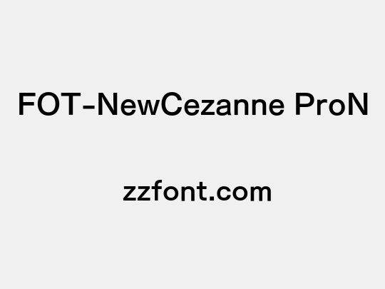 FOT-NewCezanne ProN