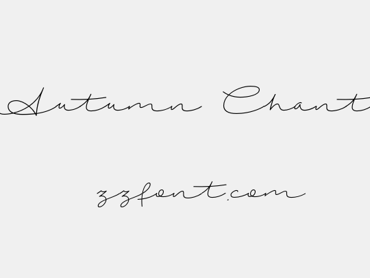 Autumn Chant