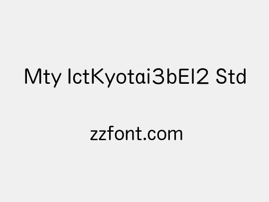 Mty IctKyotai3bEl2 Std