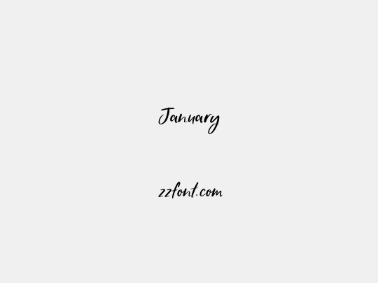 January