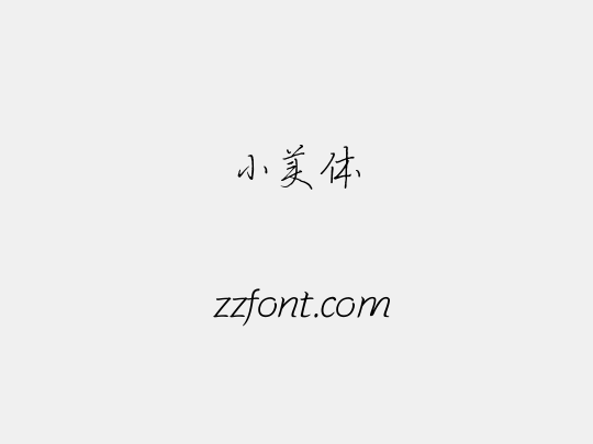 小美体