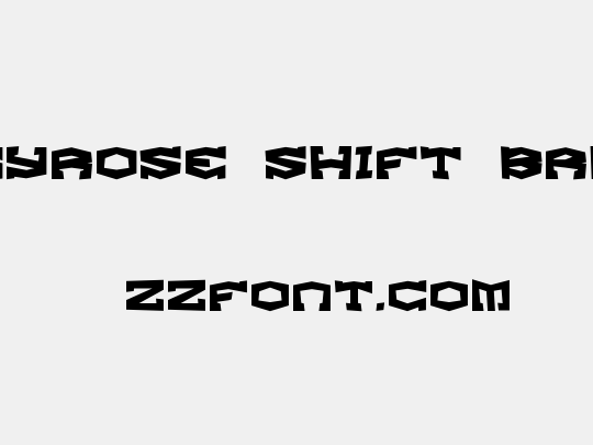 Gyrose Shift BRK