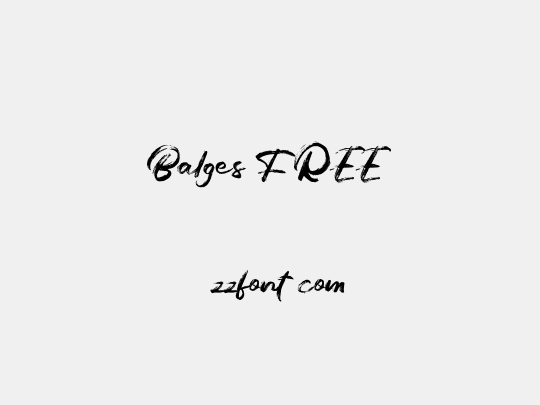 Balges FREE