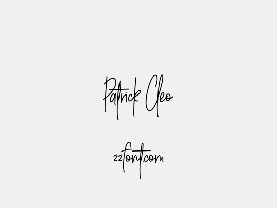 Patrick Cleo