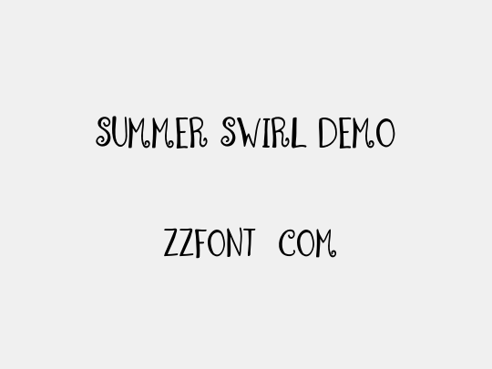 Summer Swirl Demo