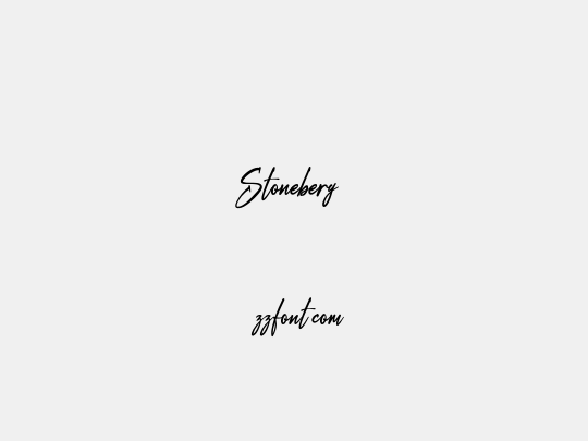 Stoneberg 
