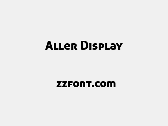 Aller Display