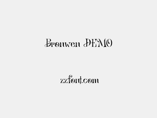 Bronwen DEMO