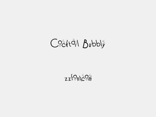Cocktail Bubbly