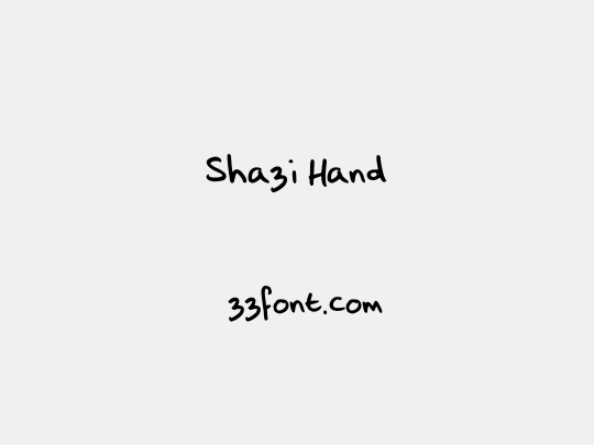 Shazi Hand