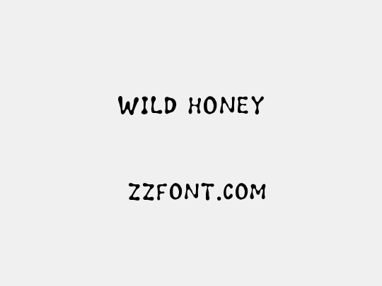 Wild honey