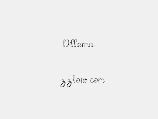Dillema
