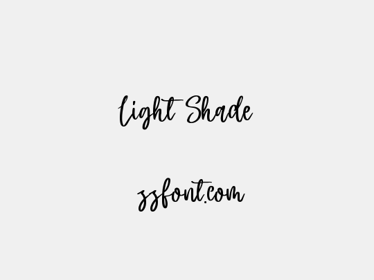 Light Shade