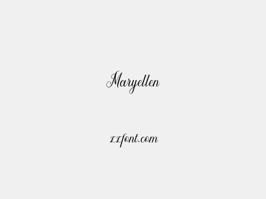 Maryellen