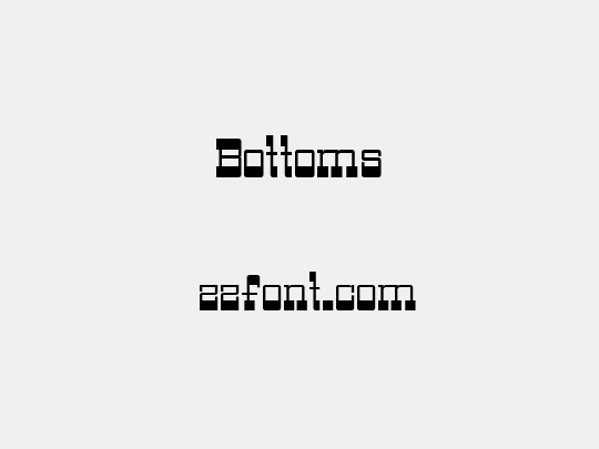 Bottoms