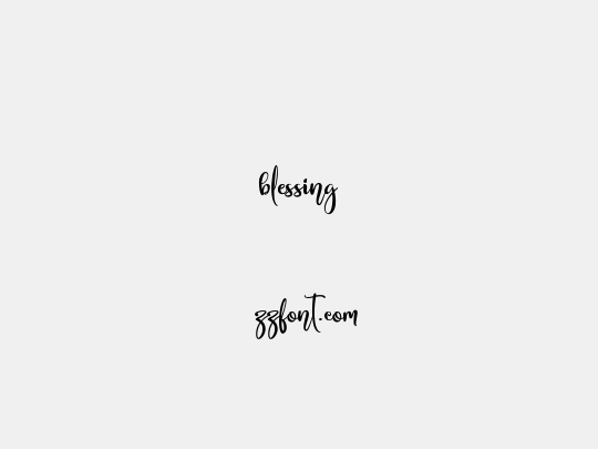 blessing